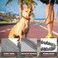 AUROTH Heavy Duty Dog Leash for Large Breeds Bungee No Pull Leash with Shock Absorption 6FT with 2 Padded Handles