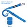 azuza 3 Pack Nylon Dog LeashesStrong Durable Basic Style Leash with Easy to Use Collar HookAvailable in Multiple Lengths for Large Dogs Royal BlueBlueGreen