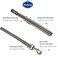 Blueberry Pet 3M Reflective Dog Leash Soft Comfortable Handle Strong Durable Nylon Olive BlueGray