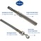 Blueberry Pet 3M Reflective Dog Leash Soft Comfortable Handle Strong Durable Nylon Olive BlueGray