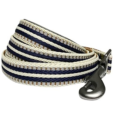 Blueberry Pet 3M Reflective Dog Leash Soft Comfortable Handle Strong Durable Nylon Olive BlueGray