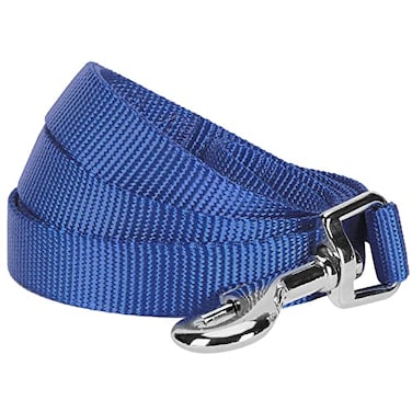 Blueberry Pet Essentials Marina Blue Dog Leash for Large 4 1 Dogs Heavy Duty Nylon Lead Lightweight Puppy Cat Leash for Walking Training