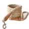 BTINESFUL Heavy Duty Cotton Dog Leash 3FT 5FT 10FT Strong Rope Leash Soft Handle Dog Traction for Large Medium Dogs Hiking Camping Exploring Walking12 x 10ft Brown