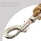 BTINESFUL Heavy Duty Cotton Dog Leash 3FT 5FT 10FT Strong Rope Leash Soft Handle Dog Traction for Large Medium Dogs Hiking Camping Exploring Walking12 x 10ft Brown