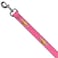 Buckle-Down BuckleDown Dog Leash Chevy Gold Bowtie Logo Pink 4 Feet Long 10 Inch Wide DLWCH010