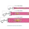 Buckle-Down BuckleDown Dog Leash Chevy Gold Bowtie Logo Pink 4 Feet Long 10 Inch Wide DLWCH010