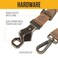Carhartt Pet Durable Nylon Webbing Leashes for Dogs Reflective Stitching for Visibility Light Moss Nylon Webbing Large