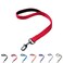 Cyclpet Advanced 18 Inch Short Dog Leash with Sturdy Nylon and Comfortable Padded Handle for Large Medium Breed Dogs Daily Use JoggingWalkingTraining etc 18 Inches Chili Pepper
