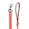 Cyclpet Advanced 4 Feet Dog Leash with Padded HandleSturdy Nylon Dogs Leads for Medium Large Dogs WalkingTrainingHikingJoggingCampingetc Living Coral Large 4 Feet Length 1 Inch Width