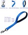 Cyclpet Premium 12 Inches Nylon Short Dog Leash with Heavy Duty Clip and Soft Padded Handle for Large Medium Breed Dogs Daily Use JoggingWalkingTraining etc 12 Inches Classic Blue