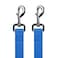 Cyclpet Premium18 Inches Nylon Short Dog Leash with Heavy Duty Clip and Soft Padded Handle for Large Medium Breed Dogs Daily Use JoggingWalkingTraining etc 18 Inches Classic Blue