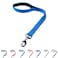 Cyclpet Premium18 Inches Nylon Short Dog Leash with Heavy Duty Clip and Soft Padded Handle for Large Medium Breed Dogs Daily Use JoggingWalkingTraining etc 18 Inches Classic Blue