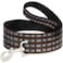 Buckle-Down Dog Leash Star Wars Chewbacca Bandolier Bounding Browns Gray 6 Feet Long 05 Inch Wide