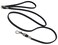 Dogs My Love Genuine Leather Classic Dog Leash 4 Ft Long 9 Sizes XXXSmall Width 6mm 14 Black