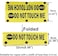 BLUPARK Funny Dog Leash Sleeve Stop Do Not Touch Me Dog Leash Wrap Sleeve Pet Birthday Gift Stop Do Not Touch MeYE Sleeve