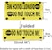 BLUPARK Funny Dog Leash Sleeve Stop Do Not Touch Me Dog Leash Wrap Sleeve Pet Birthday Gift Stop Do Not Touch MeYE Sleeve