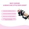 Glow Pups Black Dog Leash 5 Foot Cotton Puppy Leash for Small Medium Large Dogs Handmade Boho Chic Rope Leash with Strong Clasp Comfortable Hand Loop for Walking
