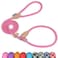 Grand Line Slip Lead Dog Leash No Pull Training Dog Lead with 5ft Reflective Rope Durable CollarFree for Small Medium Large Dogs and Puppies PinkM