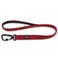 Hyhug Pets 24 Inches Durable Short Leash with Neoprene Soft Handle and Lightweight Aviation Aluminium Clip Lead for Daily Use Walking and Professional Training 24 Inches Red