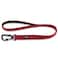 Hyhug Pets 24 Inches Durable Short Leash with Neoprene Soft Handle and Lightweight Aviation Aluminium Clip Lead for Daily Use Walking and Professional Training 24 Inches Red