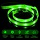 Illumifun LED Dog Leash USB Rechargeable Glowing Light Up Dog Leash Nylon Flashing Safety Pet Light for Night Walking Green