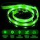 Illumifun LED Dog Leash USB Rechargeable Glowing Light Up Dog Leash Nylon Flashing Safety Pet Light for Night Walking Green