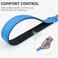 Joytale Dog Leash 5 FT DoubleSided Reflective Padded Handle Nylon Heavy Duty Leashes for Medium Large Dogs Walking Sky Blue