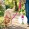 Joytale Dog Leash 6 FT DoubleSided Reflective Padded Handle Nylon Heavy Duty Leashes for Medium Large Dogs Walking Hotpink