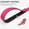 Joytale Dog Leash 6 FT DoubleSided Reflective Padded Handle Nylon Heavy Duty Leashes for Medium Large Dogs Walking Hotpink