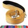 Joytale Dog Leash 6 FT DoubleSided Reflective Padded Handle Nylon Heavy Duty Leashes for Medium Large Dogs Walking Khaki