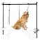 KELIXU Dog Grooming Arm with Clamps H Shape Pet Grooming Table Arm with 3 Loop Noose Pet Grooming Supplies for LargeMediumSmall Pets 32 Height Adjustable and 34 50 Width Adjustable Black