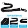 jenico Long Dog Leash 15 FT Heavy Duty Rope Leashes for Dogs Training with Swivel Lockable Hook Reflective Threads Bungee and Padded Handle Dog Lead for Large Small Medium Dogs Outside Walking Hiking