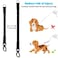 jenico Long Dog Leash 15 FT Heavy Duty Rope Leashes for Dogs Training with Swivel Lockable Hook Reflective Threads Bungee and Padded Handle Dog Lead for Large Small Medium Dogs Outside Walking Hiking