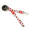 Max & Max Molly Stylish Comfort Padded Dog Leash DoubleStitched Soft Neoprene Secure Brushed Metal Hardware Upper DRing for Accessories Easy Grip Snap Hook Machine Washable Watermelons