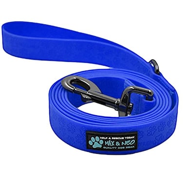 Max and Neo Waterproof Dog Leash We Donate a Leash to a Dog Rescue for Every Leash Sold Blue 6 FT X 1 Wide