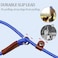 MayPaw Slip Lead Control Leash for Dogs No Pull 13 Colors Classic 7 FT Pet Dog Slip Leash 14 Rope Leashes for Small Medium Animals 7ft14 Dark Blue
