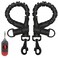 NOYAL 2 Pack 17 FT Bungee Dog Leash Heavy Duty Shock Absorbing Extension Leash Improved Dog Safety Suitable for Walking Running Bicycling