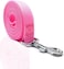 SALO Nylon Dog Leash 10 Feet Long Walking Training Dog Leashes for Medium Large Dogs 1 Inch Wide Pink