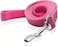 SALO Nylon Dog Leash 10 Feet Long Walking Training Dog Leashes for Medium Large Dogs 1 Inch Wide Pink