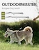 OutdoorMaster Bungee Dog Leash Heavy Duty Dog Leash with Shock Absorption 2 Padded Handles Training Leash Improved Dog Safety and Comfort Black Upgraded 6 FT