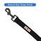 Pawtitas Solid 6 ft Black Dog Leash XSS Custom Name and Phone Embroidery Strong Nylon Leash for Small Breeds