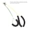 KUIDAMOS Pet Dog Grooming LoopNo Sit Haunch Holder Wash Choker with Loop Noose Double Noose Ropes Adjustable Loop Noose Dog Grooming Leash for Dogs Cats Fix Pets
