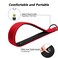 PetiFine 4FT Heavy Duty Dog Leash with Soft Padded Double Handle Durable Strong Clasp Dog Leashes Reflective Nylon Walking Lead for LargeMediumSmall Breed Dogs Red