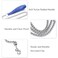 Petiry Chain Leash Metal Dog Leash Chrome Plated with Soft Padded Handle for Small DogsS Blue Handle