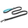 PHOEPET 5 Feet Heavy Duty Dog Leash Reflective Soft Padded Handle Traffic Grip for Extra Control LBlue
