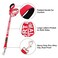PLUTUS PET Plutus Pet Emotional Support Animal Leash with Soft Neoprene Padded HandlePrinted in Large Letters on Both Sides4ft LongRed34 Wide for Medium Dogs