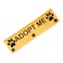 PWHAOO Adopt Me Leash Sleeve Pet Tag Adopt Me Dog Leash Wrap Dog Gift Pet Owner Merch Dog Rescue Gift Adopt Me Sleeve