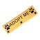 PWHAOO Adopt Me Leash Sleeve Pet Tag Adopt Me Dog Leash Wrap Dog Gift Pet Owner Merch Dog Rescue Gift Adopt Me Sleeve