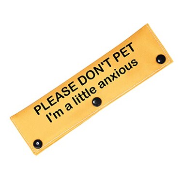 PWHAOO Please Dont Pet Im a Little Anxious Dog Leash Wrap Anxious Dogs Leash Sleeve Little Anxious Sleeve