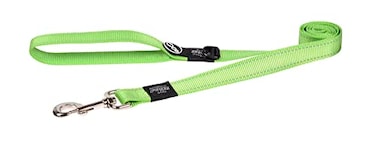 Rogz Reflective Dog Leash for Extra Large Dogs 1 wide 6 long Green